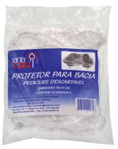 Protetor Bacia de Pedicure Descartável C/12 uni Santa Clara Protetor Bacia de Pedicure Descartável C/12 uni Santa Clara