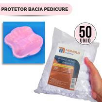 Protetor Bacia Pedicure Descartável 68x66 cm Envio Imediato - Monolo