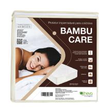 Protetor bambucare impermeável de colchão casal 138x188 - theva