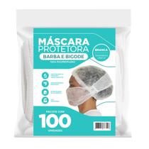 Protetor Barba e Bigode Descartavel Soft Pct 100 Unidades