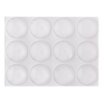 Protetor Batente Gota Silicone Adesivo Multiuso Móveis Vidro