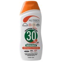 Protetor Bloqueador Solar com Repelente Fps 30 Nutriex 120ml