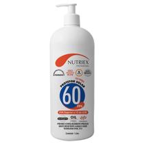Protetor Bloqueador Solar FPS 60 1 Litro Bisnaga NUTRIEX Protetor Bloqueador Solar FPS 60 1 Litro Bisnaga NUTRIEX