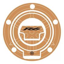 Protetor Bocal Do Tanque Yamaha R6 Resinado Dourado Tpa61 Protetor Bocal Do Tanque Yamaha R6 Resinado Dourado Tpa61