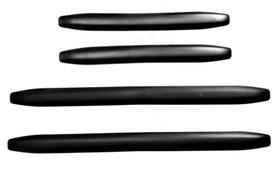 Protetor Borrachão Parachoque Universal Autocolante 2 x 40 CM + 2 x 60 CM KIT AUTOCOLANTE