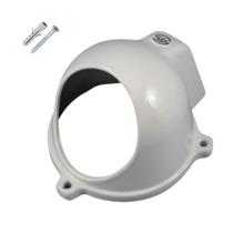 Protetor Branco Para Camera Dome Com Espaço para Conectores - Senun Metal