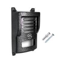 Protetor Branco Para Interfone Porteiro F8 HDL Senun Metal Protetor Branco Para Interfone Porteiro F8 HDL Senun Metal