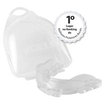 Protetor Bucal com Estojo Anatômico Lutas Marciais Treinos Unissex Segurança Maciez Vollo