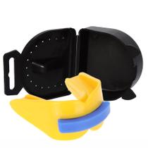 Protetor Bucal Duplo Moldável C/ Estojo P/ Muay Thai, Boxe, Mma Protetor Bucal Duplo Moldável C/ Estojo P/ Muay Thai, Boxe, Mma