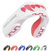 Protetor bucal esportivo SAFEJAWZ Dual Layer Premium Junior Pink