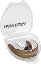 Protetor Bucal Hayabusa Combat Mouth Guard Gold White Protetor Bucal Hayabusa Combat Mouth Guard Gold White