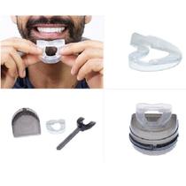 Protetor Bucal Moldável Bruxismo Ranger Dentes Usuário de Aparelho 5em1