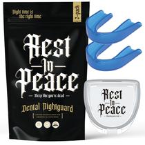 Protetor Bucal Moldável Rest in Peace Pack com 2 Unidades Protetor Bucal Moldável Rest in Peace Pack com 2 Unidades
