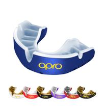 Protetor bucal OPRO Gold Level Moldable Youth Azul escuro