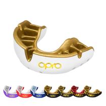 Protetor bucal OPRO Gold Level, moldável e confortável