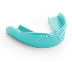 Protetor bucal SISU 3D Awesome Aqua de 2,0 mm de espessura para atletas