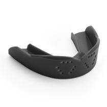 Protetor bucal SISU 3D Charcoal Black com 2,0 mm de espessura para atletas
