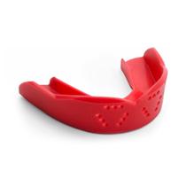 Protetor bucal SISU 3D Intense Red de 2,0 mm de espessura para atletas