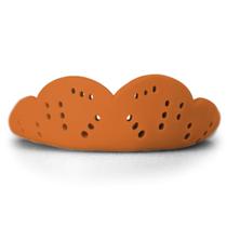 Protetor bucal SISU Max Athletic Orange com 2,4 mm de espessura para esportes de impacto