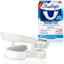 Protetor bucal SleepRight Snore Aid ajustável e anti-ronco