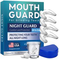 Protetor bucal Stafenit para triturar dentes à noite com limpeza