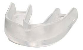 Protetor Bucal Transparente Simples Para Esportes De Contato
