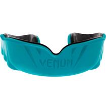 Protetor bucal Venum Challenger Cyan Black, proteção contra choques