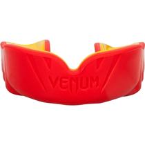 Protetor bucal Venum Challenger vermelho/amarelo com capa protetora Protetor bucal Venum Challenger vermelho/amarelo com capa protetora