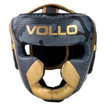 Protetor Cabeça Capacete Fechado Boxe Muay Thai G/GG Vollo Protetor Cabeça Capacete Fechado Boxe Muay Thai G/GG Vollo