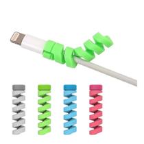 Protetor Cabo Fio Carregador Usb Celular Mola cartela c/ 04 peças - Megga25 Protetor Cabo Fio Carregador Usb Celular Mola cartela c/ 04 peças - Megga25