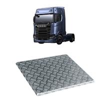 Protetor Caixa Bateria p Scania NTG 2021 478 x 482mm Cromado