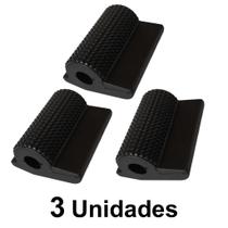 Protetor Calçado Tenis Borracha Pedal Cambio Trocador De Marcha Moto Motocicleta Universal Motoboy