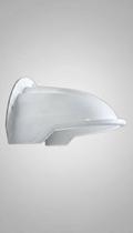 Protetor Câmera Sol Chuva ABS Branco Universal 29cm Protetor Câmera Sol Chuva ABS Branco Universal 29cm