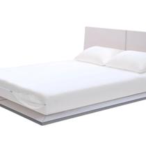 Protetor Capa Colchão Casal Zíper Anti Ácaro Cores Cama 18cm - Vida Pratika