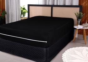 Protetor Capa de Colchão Cama Super King Com Zíper 2,03 x 1,98 - Casa Pedro