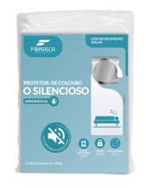 Protetor Capa De Colchão De Casal Impermeável silencioso Fibrasca Protetor Capa De Colchão De Casal Impermeável silencioso Fibrasca