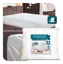 Protetor Capa De Colchão Solteiro Impermeável 1.90x90cm Trisoft