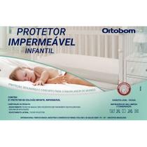 Protetor Capa Impermeável Elástico Bebe Ortobom Branco
