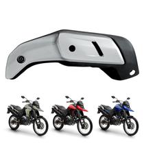 Protetor Capa Tubo de escape Xtz Lander 250 2025 2026 Prata