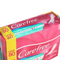 Protetor Carefree todo dia Flexi Sem fragrância 80 Unidades