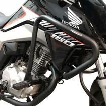 Protetor Carenagem e Motor c/ pedaleira Honda Titan 160/ Fan 160 Coyote