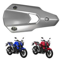 Protetor Carenagem Escapame Fz25 Fazer 250 2018 A 2023 Prata