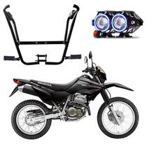 Protetor Carenagem + U7 Angel Eye Azul XR 250 Tornado 2001 2002 2003 2004 2005 2006 2007 2008