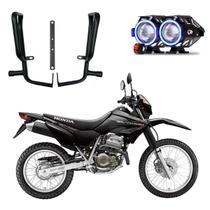 Protetor Carenagem + U7 Angel Eye Azul XR 250 Tornado 2001 2002 2003 2004 2005 2006 2007 2008