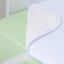 Protetor Colchão Americano Papi Acolchoado de Espuma Branco Protetor Colchão Americano Papi Acolchoado de Espuma Branco