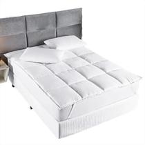 Protetor Colchão Cama King Pillow Top Tecido Macio Premium