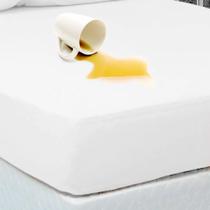 Protetor Colchão Casal Camesa Slip Impermeável Branco