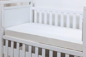 Protetor Colchão De Berço Toque Macio Impermeável Palha