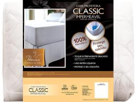 Protetor Colchão Impermeável Classic Slip Casal Fibrasca
