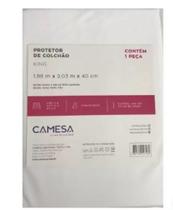 Protetor Colchão King Camesa Malha Impermeável 198X203X40